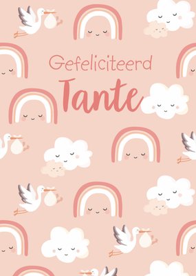 Tante Kaartje | Geboortekaart | Tante