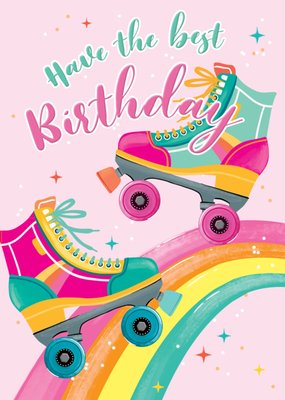 TMS | Verjaardagskaart | Have The Best Birthday | Roller Skates
