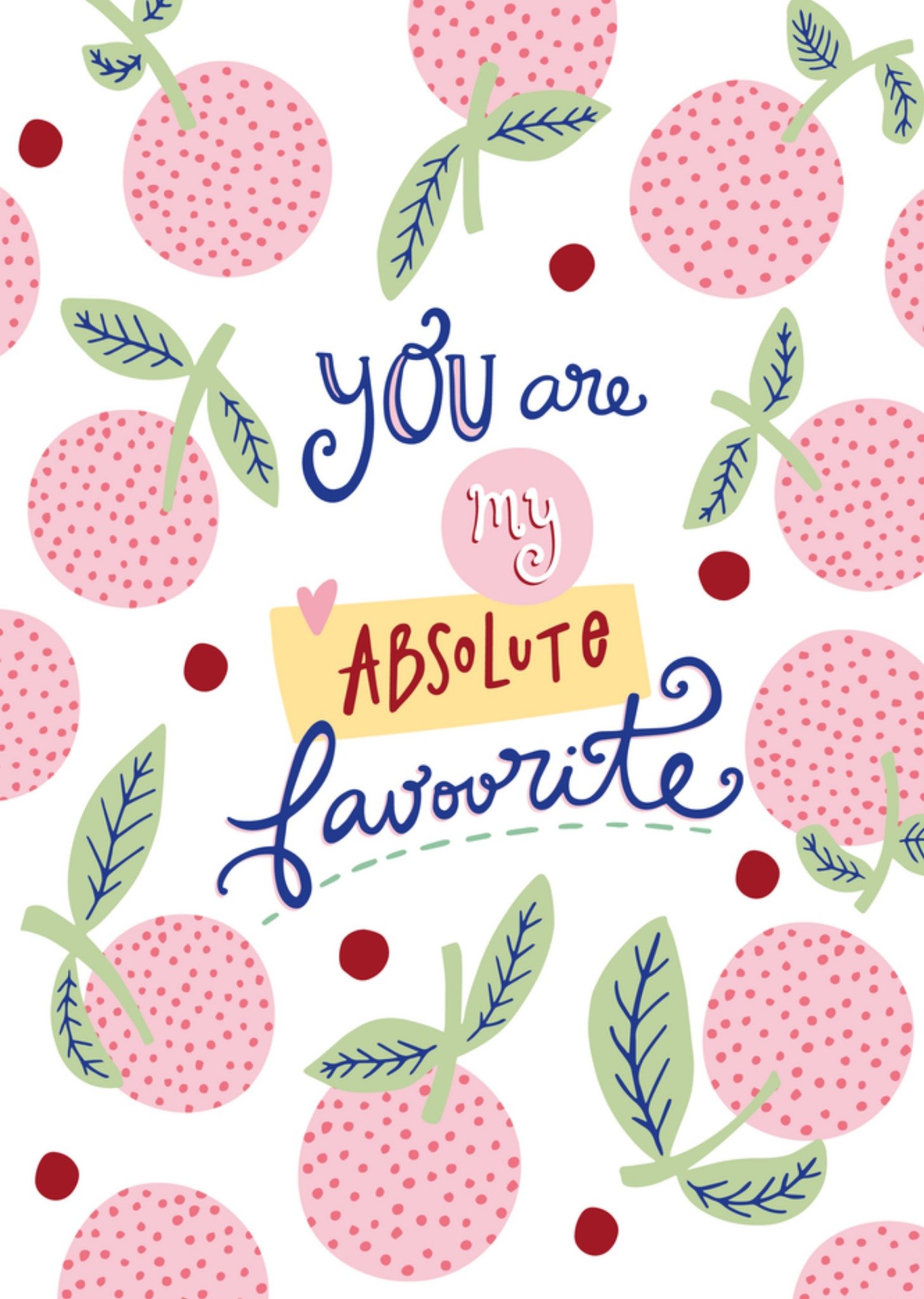 Vrienschapskaart Favoriet Kaart Funny Side Up