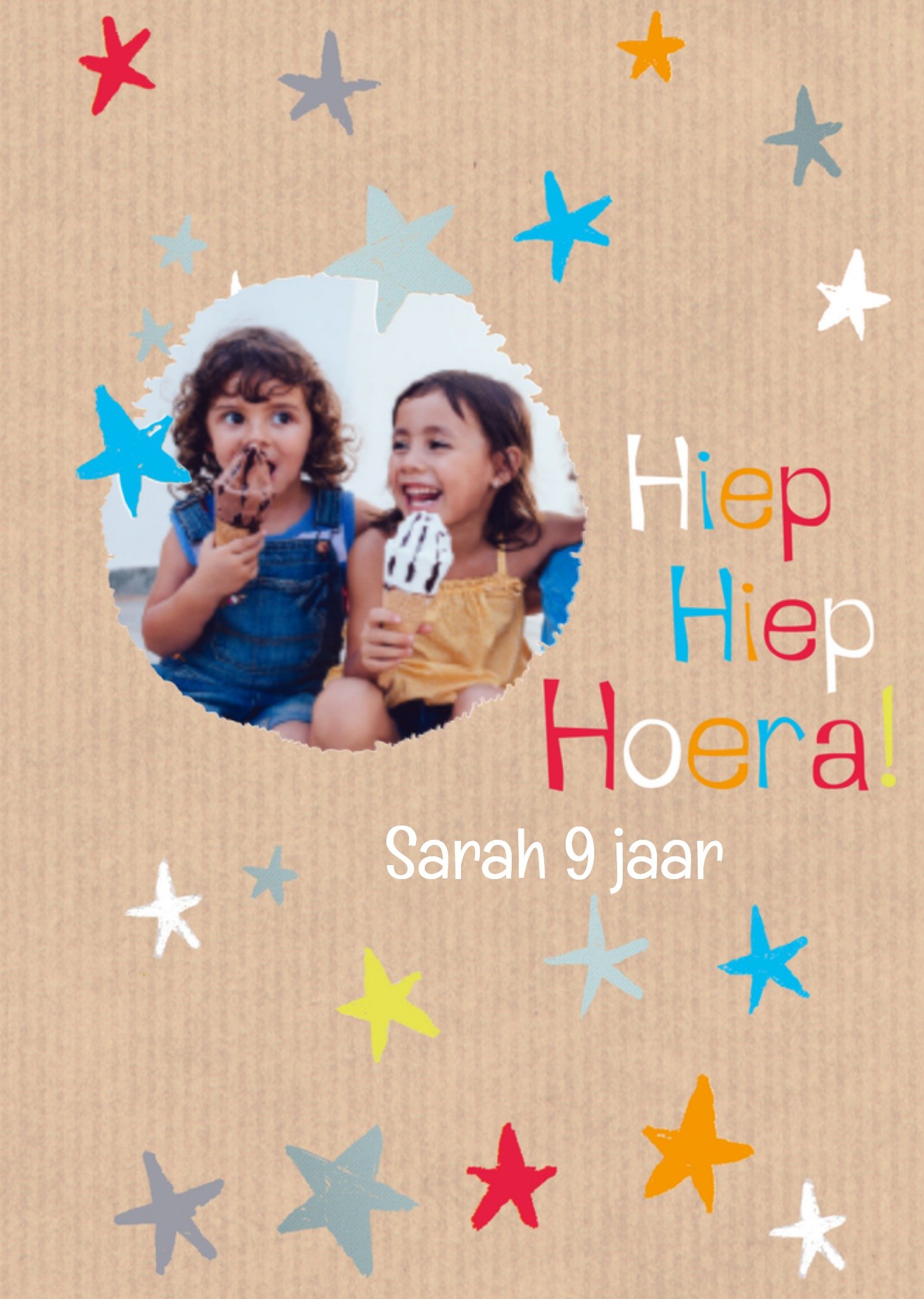 Verjaardagskaart Sterren Kind Kaart TMS