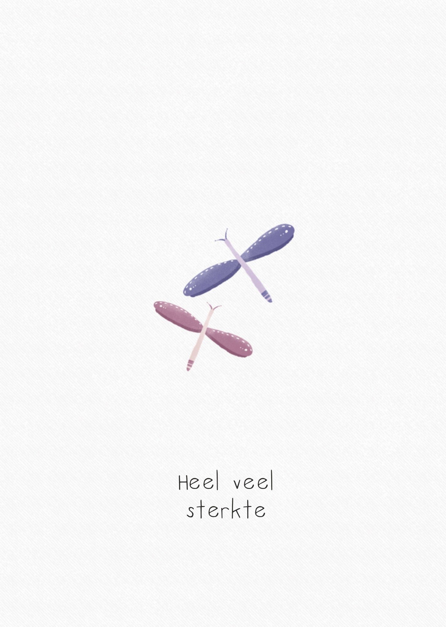 Greetz Condoleancekaart illustratie sterkte Standard Card