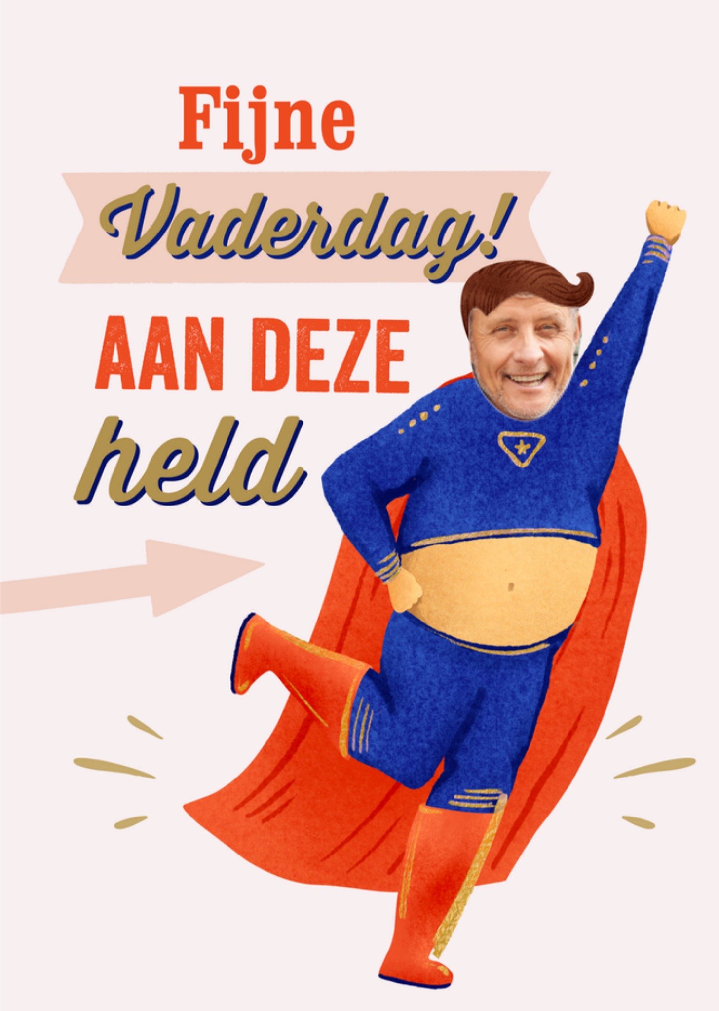 Vaderdagkaart Superman Kaart Greetz