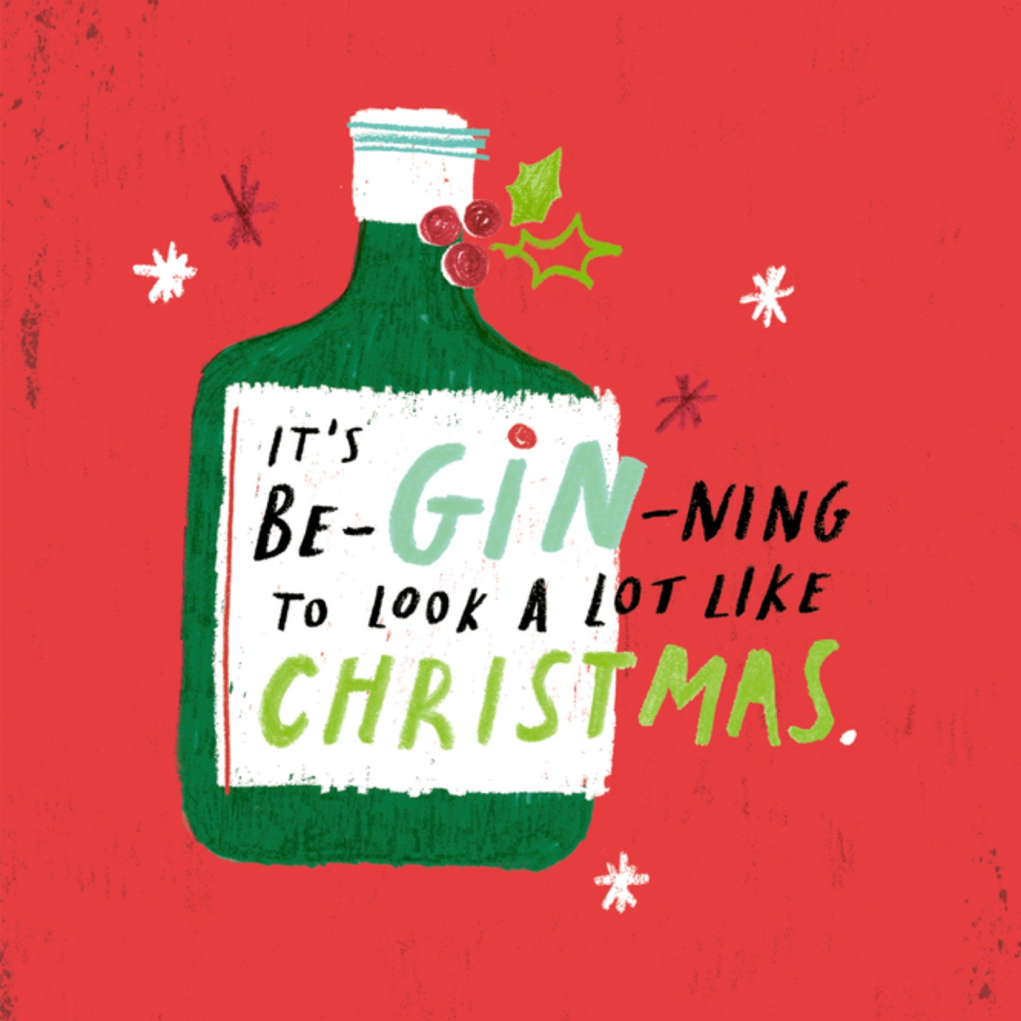 HotchPotch Kerstkaart Gin Hotchpotch