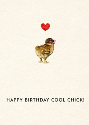 Bright Spot | Verjaardagskaart | Happy birthday cool chick