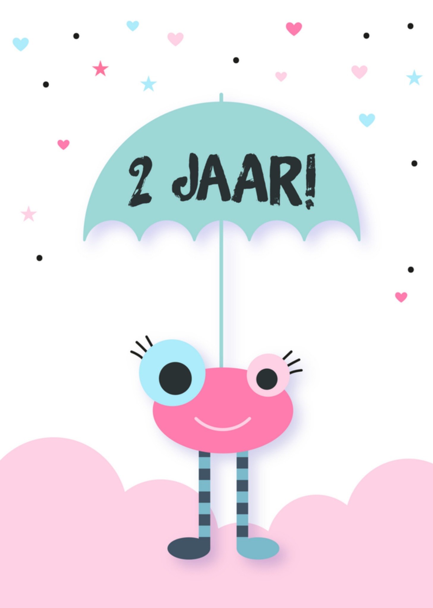 Verjaardagskaart Schattig Kaart Greetz