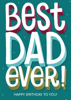 Greetz | Verjaardagskaart | best dad ever!