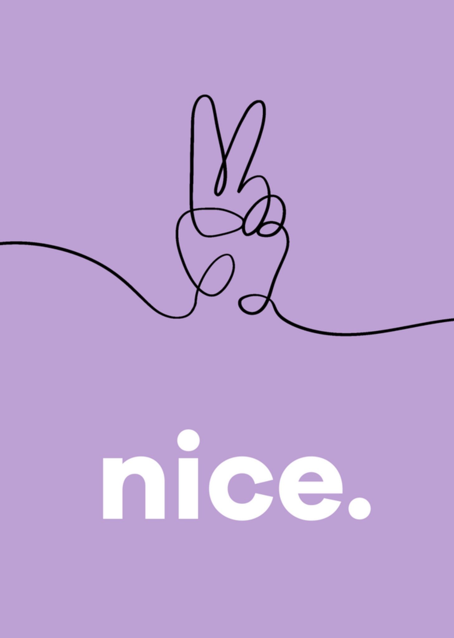 Greetz Geslaagd kaart nice peace Standard Card