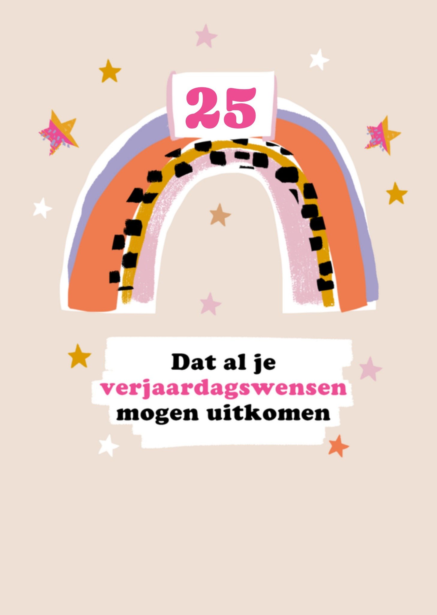 Verjaardag Regenboog Greetz