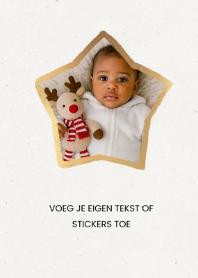 Gemaakt door greetz | Kerstkaart | Voeg je eIgen tekst of stickers toe