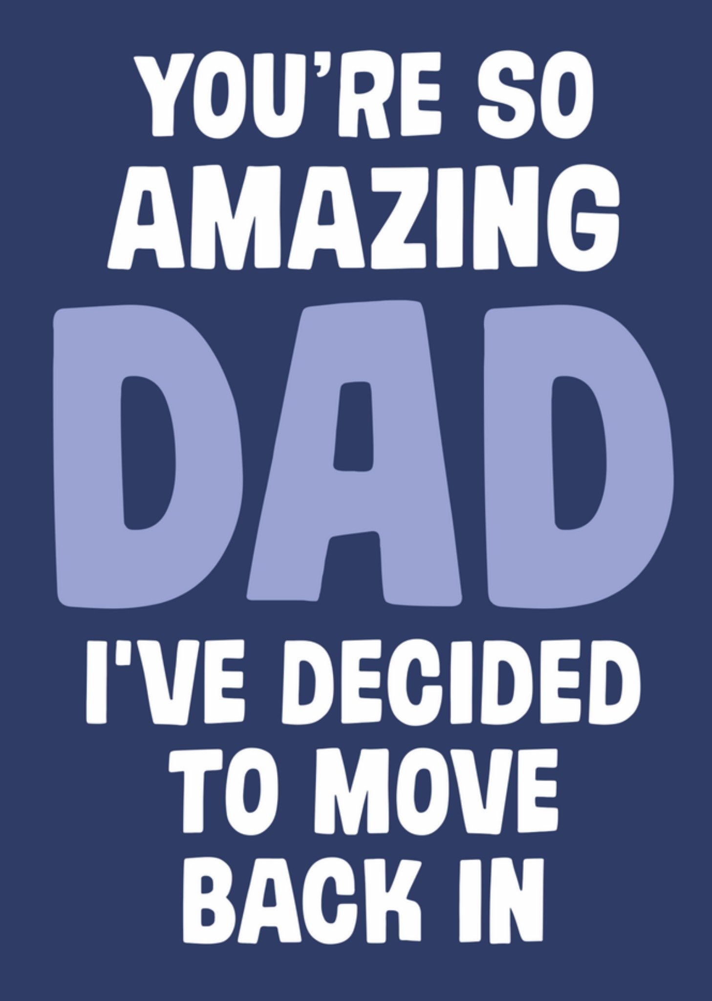 Verjaardagskaart grappig vader Kaart Dean Morris