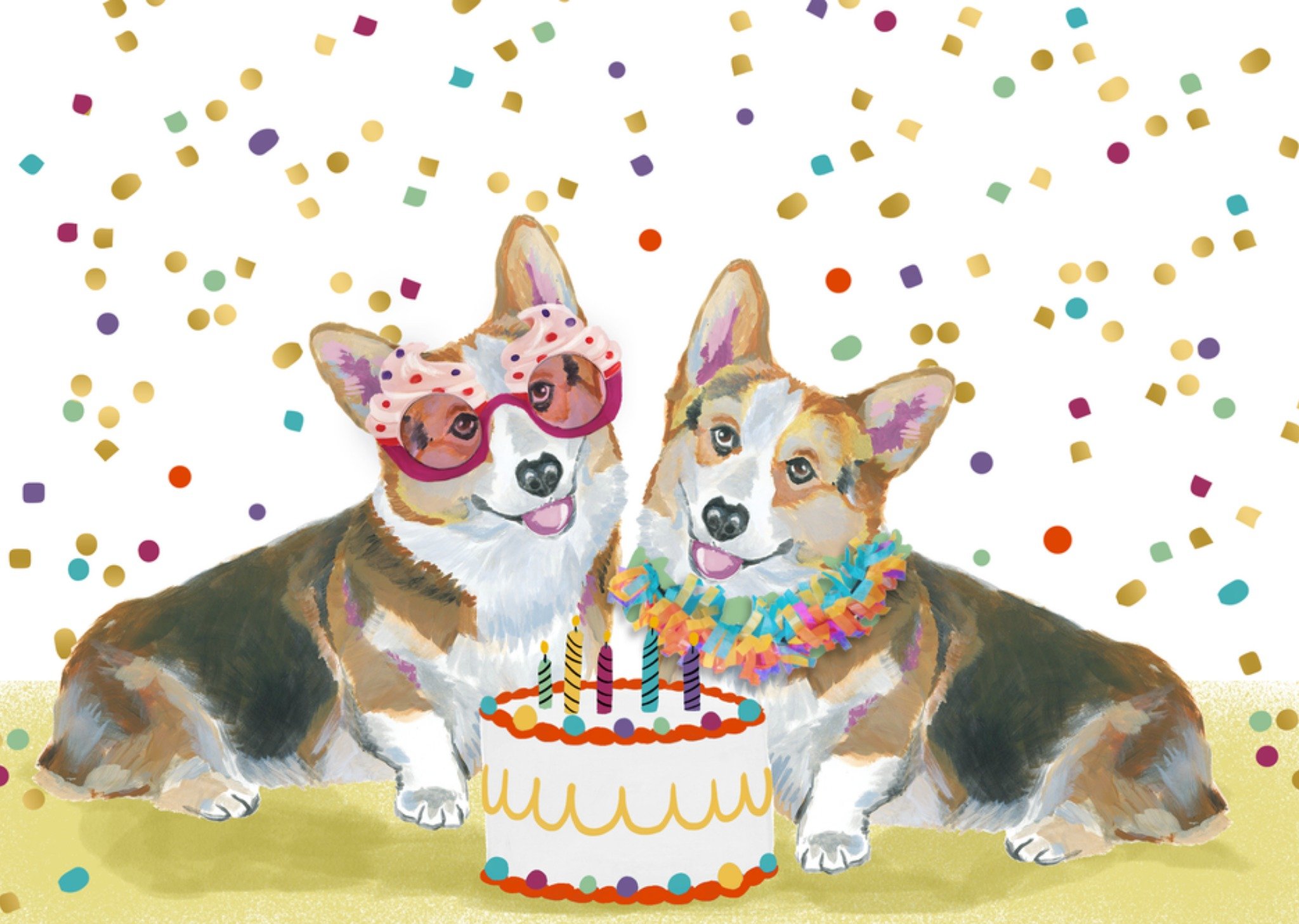 Verjaardagskaart Feestje Kaart Drunk Girl Designs