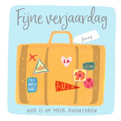 Greetz | Verjaardag | Reizen | Koffer