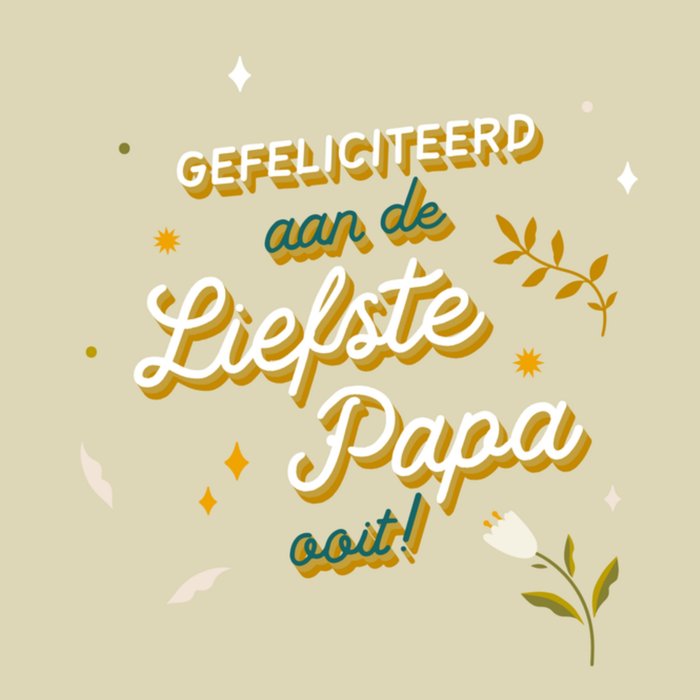 Greetz | Verjaardagskaart | liefste papa