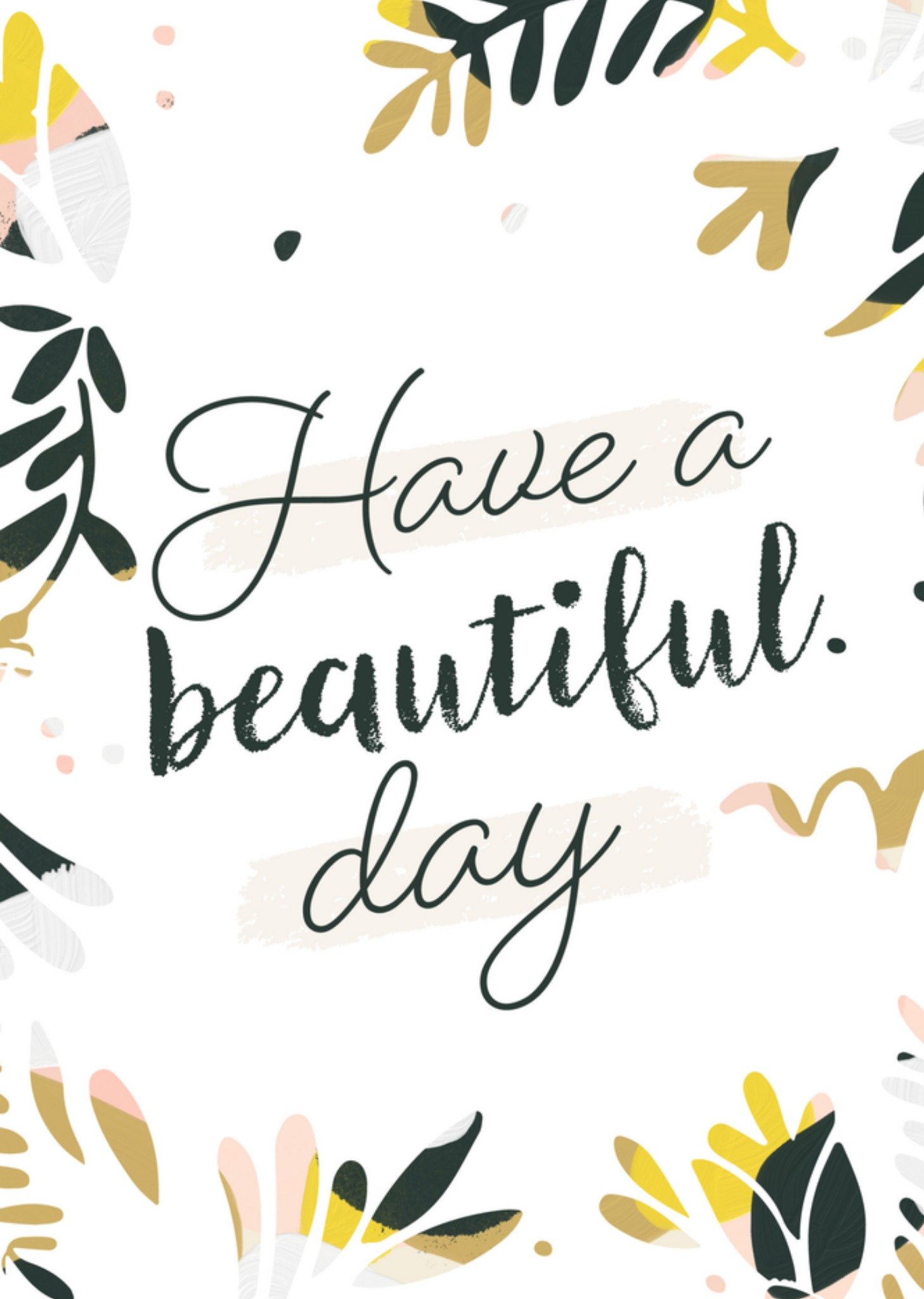 Greetz Zomaarkaart beautiful day Standard Card