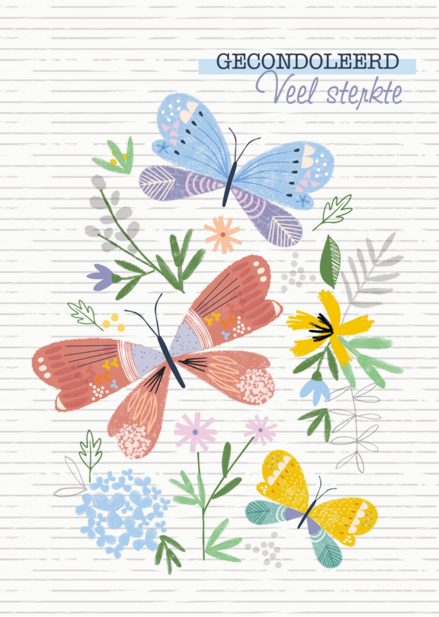 Condoleancekaart Illustratie Kaart TMS