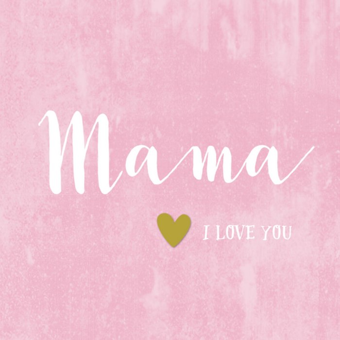 Tsjip | Moederdagkaart | mama I love you