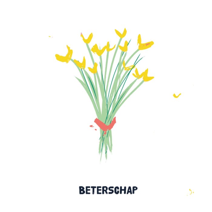 Kitchen of Smiles | Beterschapskaart | bloemen