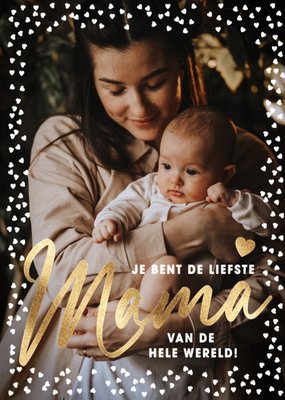  Luckz I Foto moederdag kaart eerste keer moeder