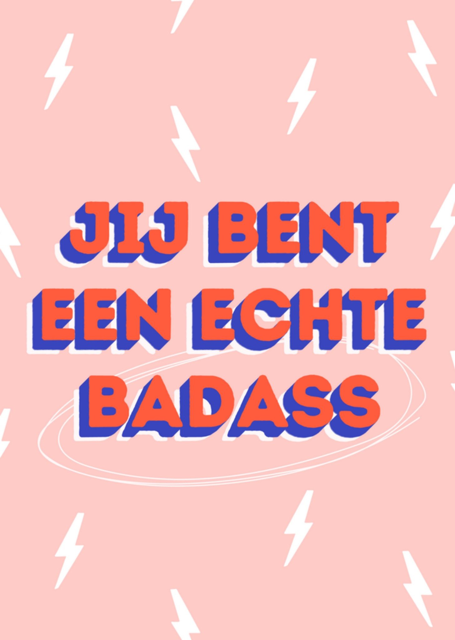 Denken aan kaart badass Greetz