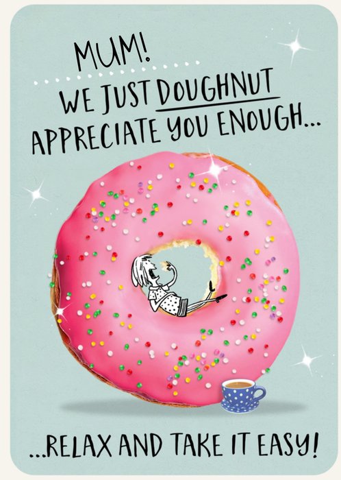 Greetz | Moederdagkaart | donut | illustratie