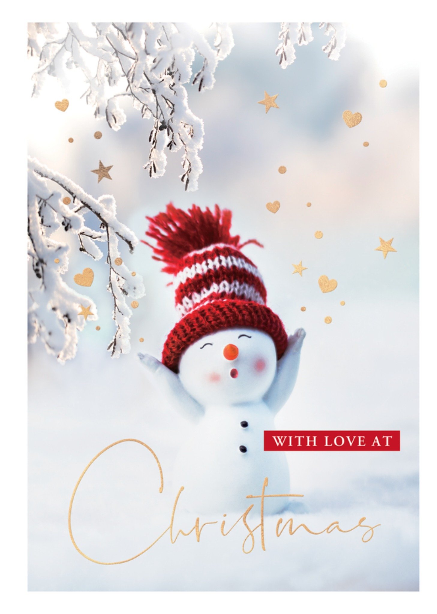 Kerstkaart With love at Christmas TMS