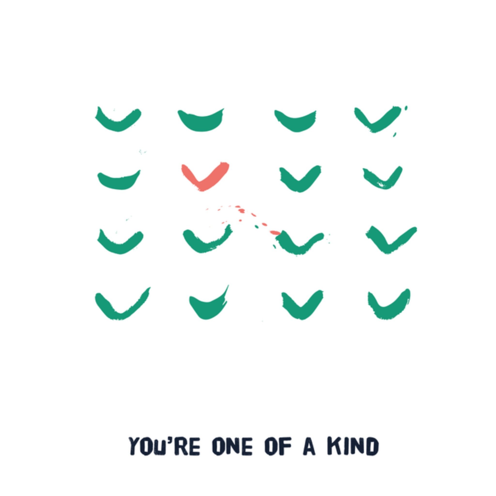 Kitchen of smiles Vrienschapskaart illustratie Vierkant