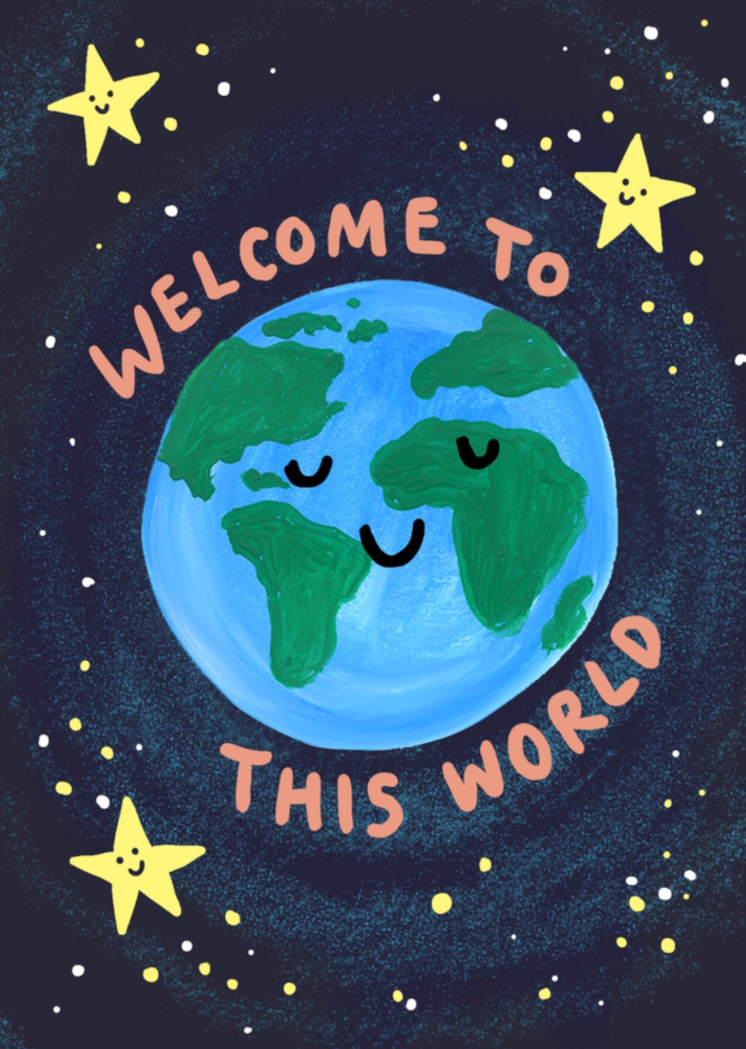 Eleanor Bowmer Geboortekaart Welcome To This World Kaart Greetz