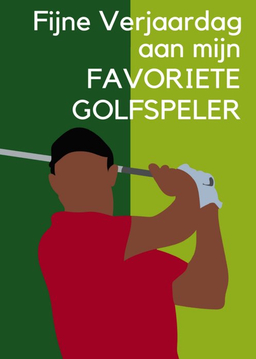 Anoela Cards | Verjaardagskaart | golfen