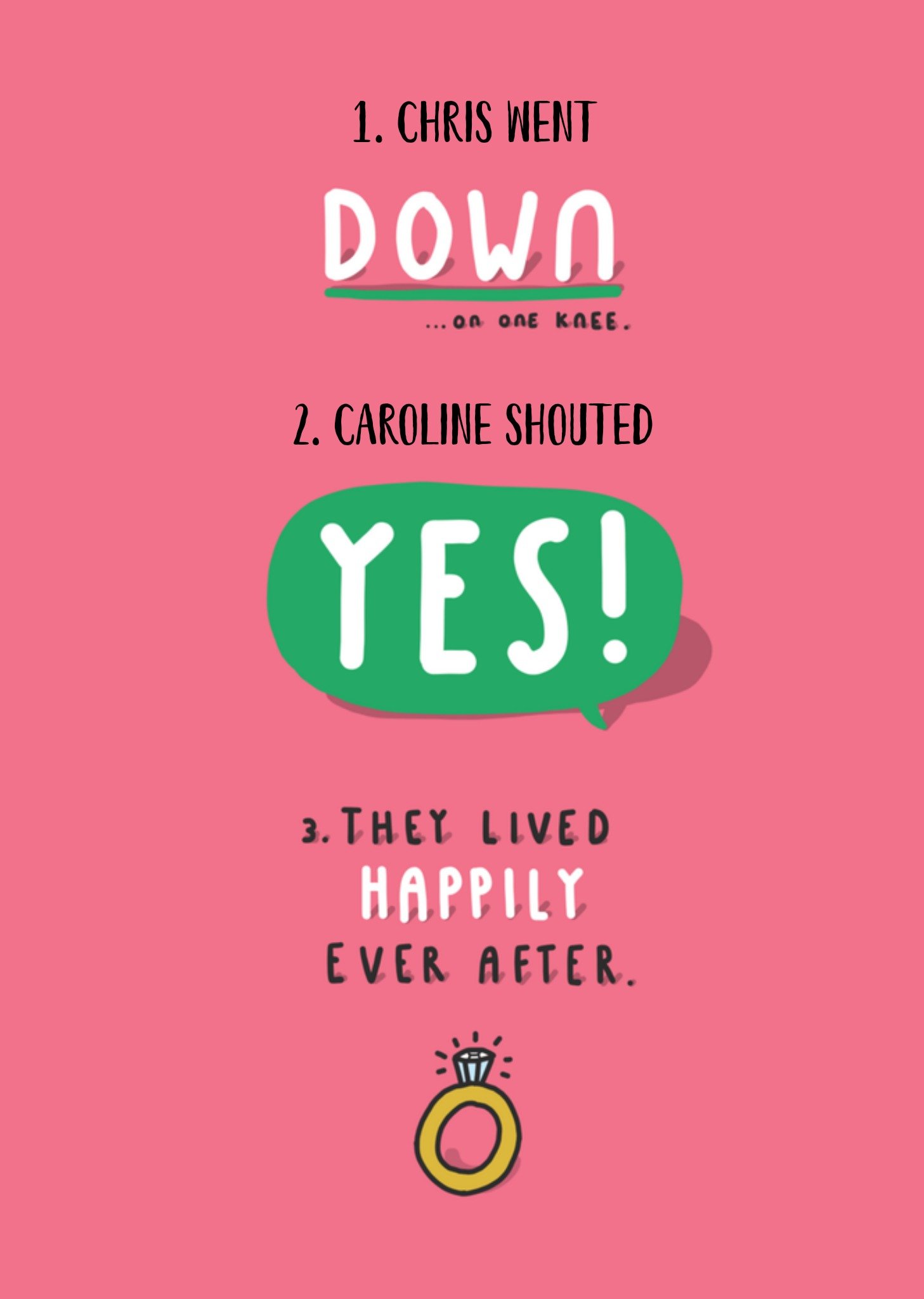 Tillovision Huwelijkskaart met naam Kaart Tillovision Ltd