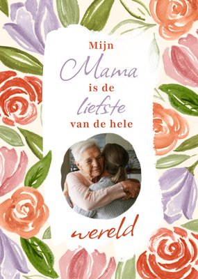 Greetz | Moederdagkaart | liefste van de hele wereld | Met foto