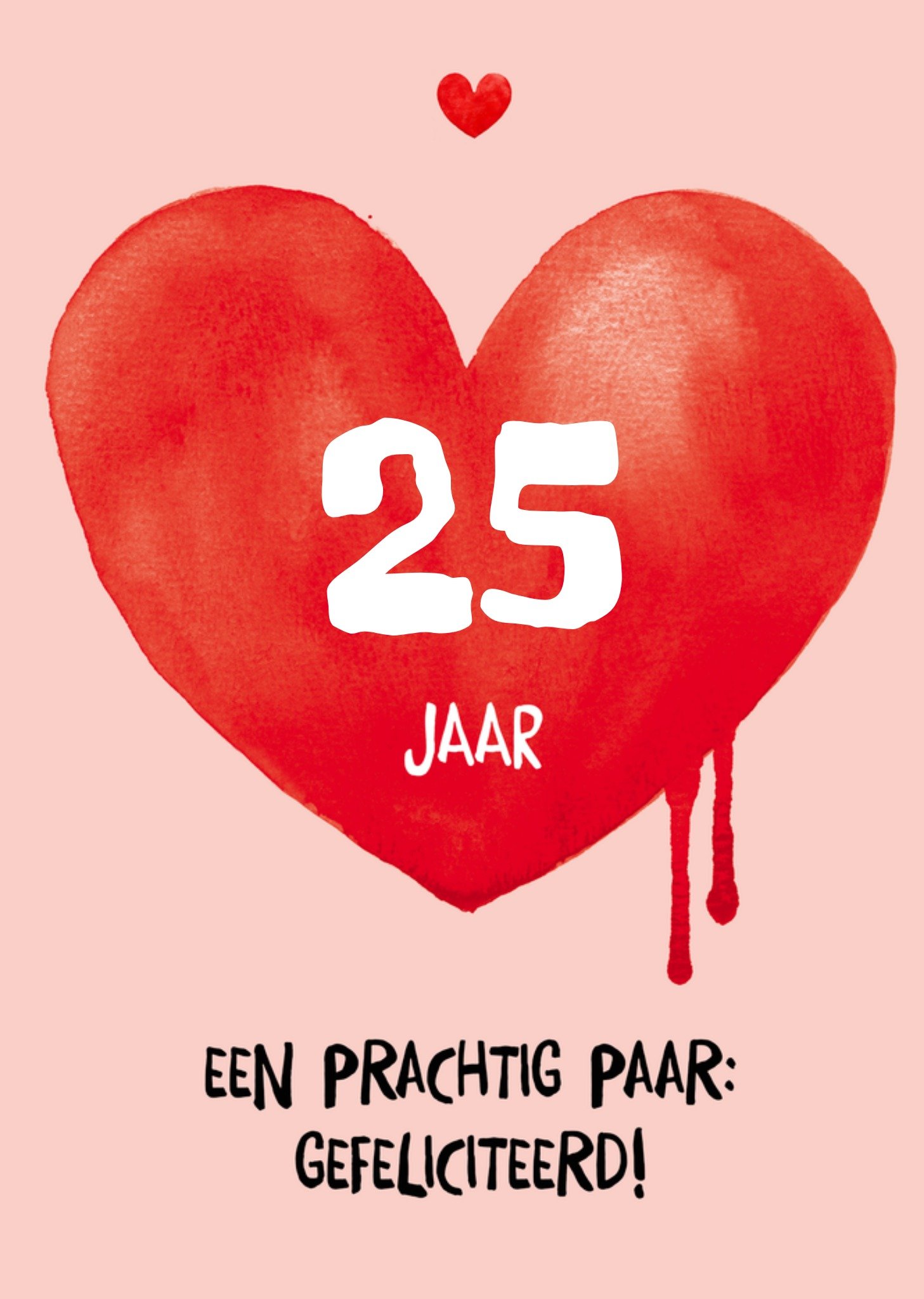 Huwelijks jubileum Brightspot Hart Kaart Bright Spot