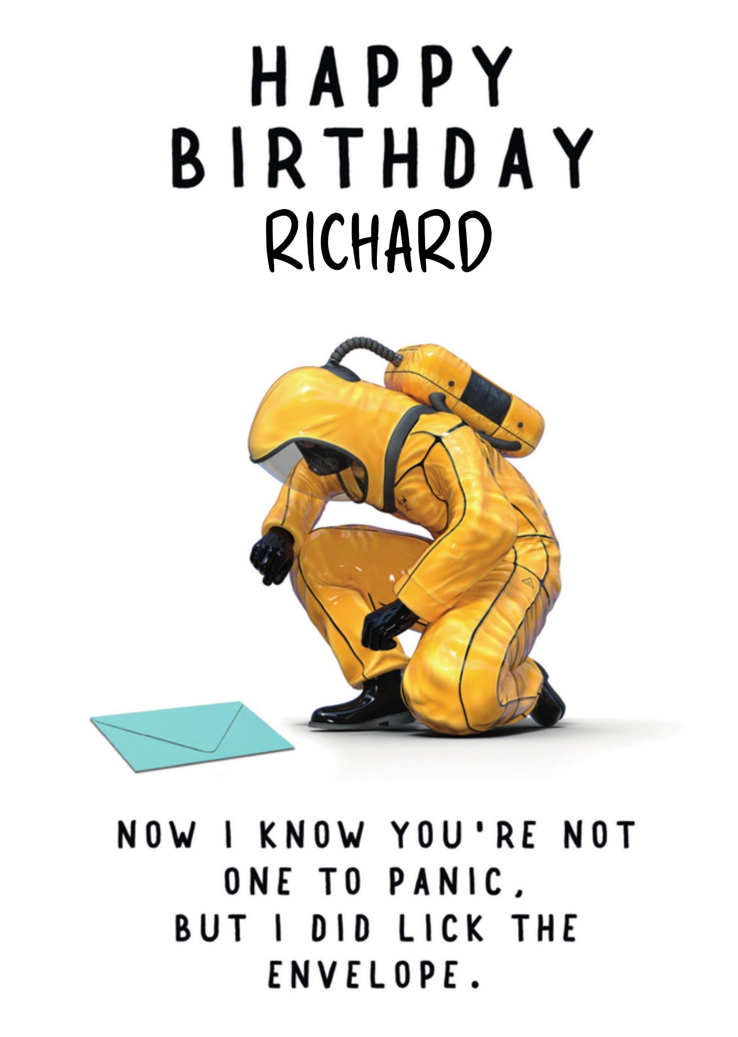 Verjaardagskaart met naam Kaart Happy Jackson