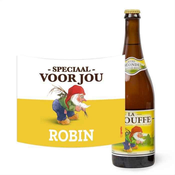 La Chouffe | 750 ml | Speciaal voor jou met eigen naam