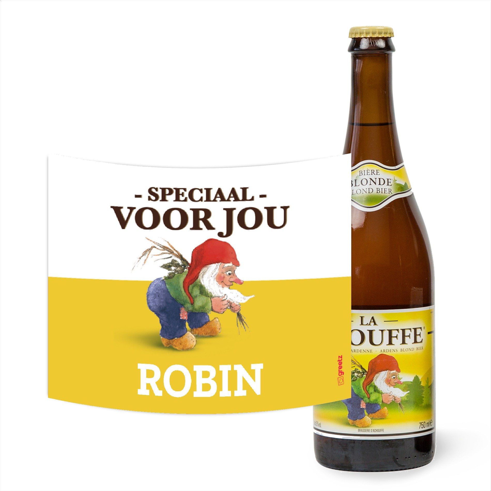 La Chouffe | 750 ml | Speciaal voor jou met eigen naam