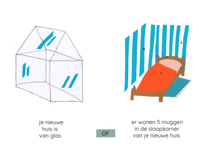 Dilemma op Dinsdag | Nieuwe woning kaart | Huis