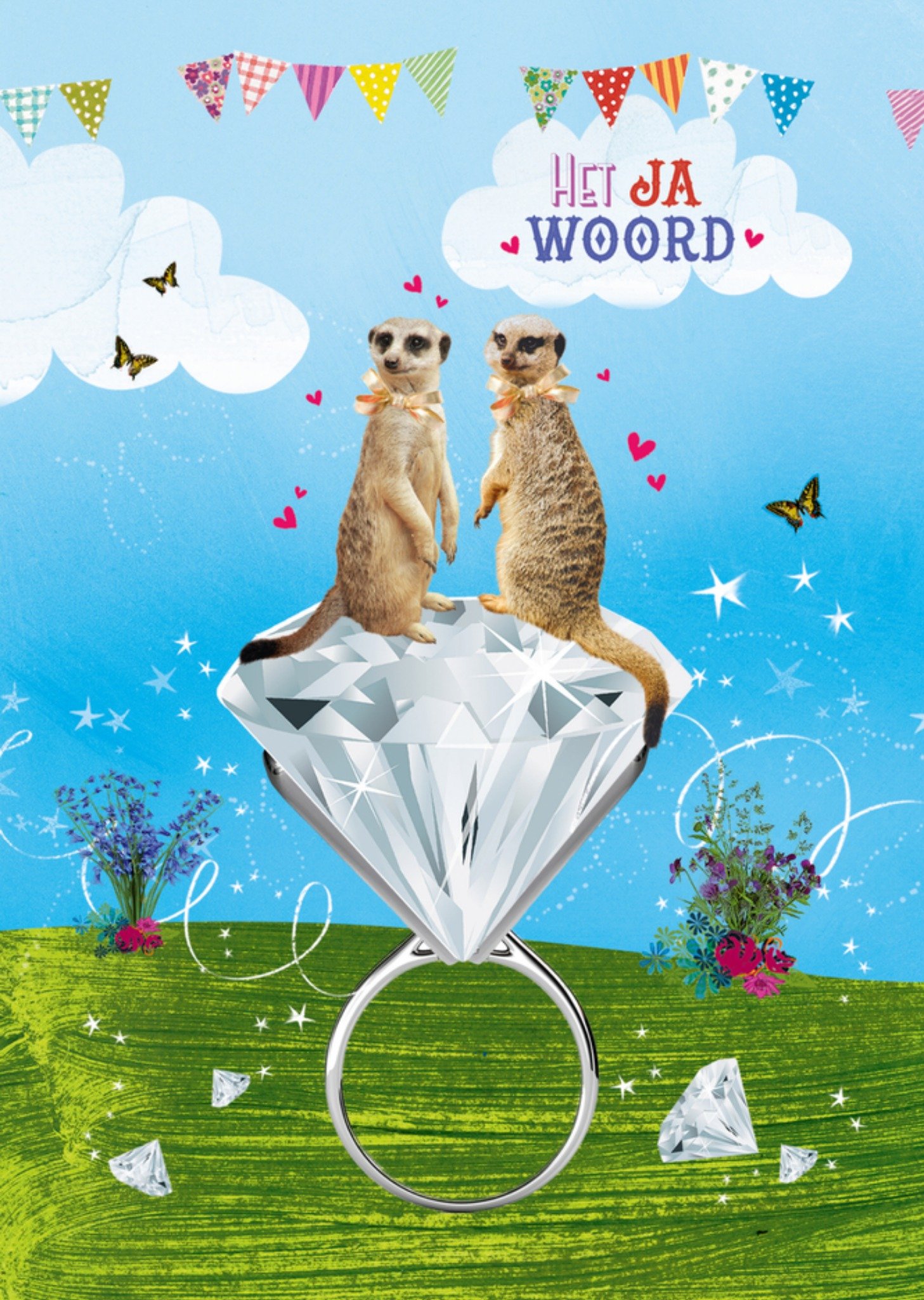 Paperclip Het ja woord Standard Card
