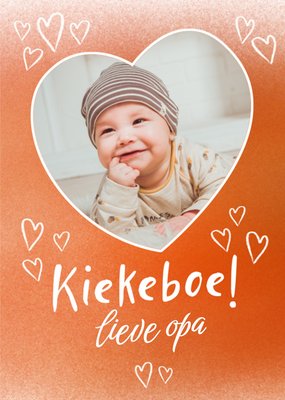 Kiekeboe Hartjes Foto Upload Opa Kaart
