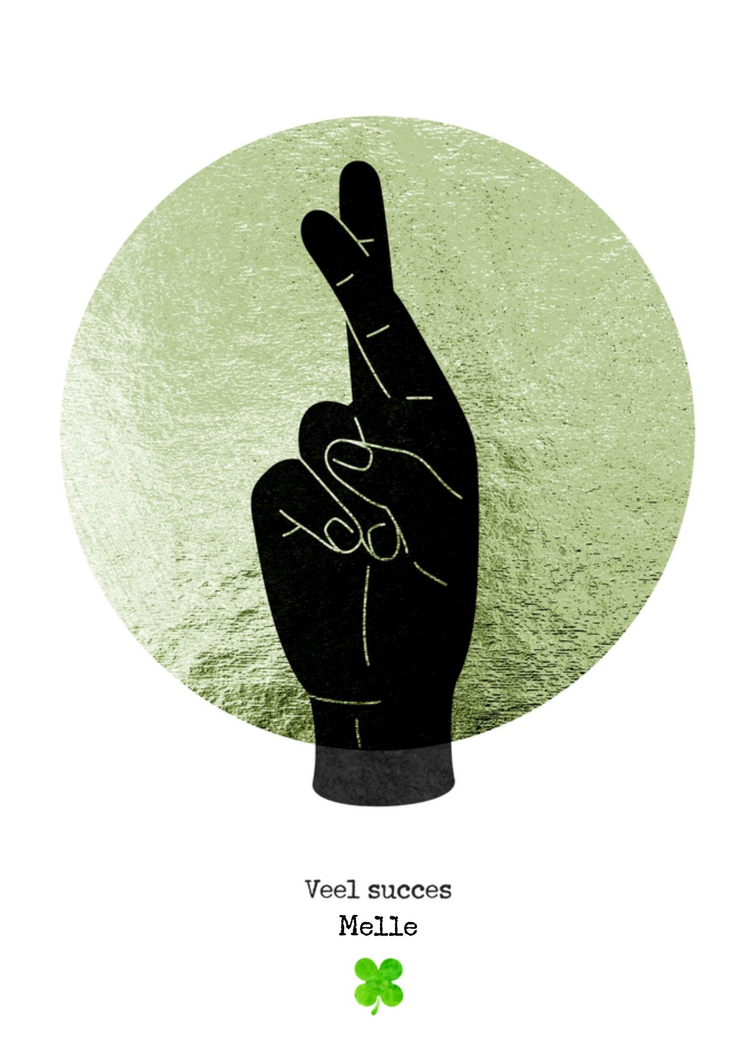 Succeskaart Veel succes Kaart Bright Spot