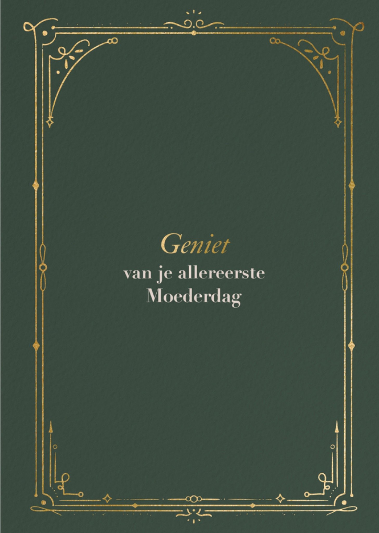 Greetz Moederdagkaart Kersverse Mama Standard Card