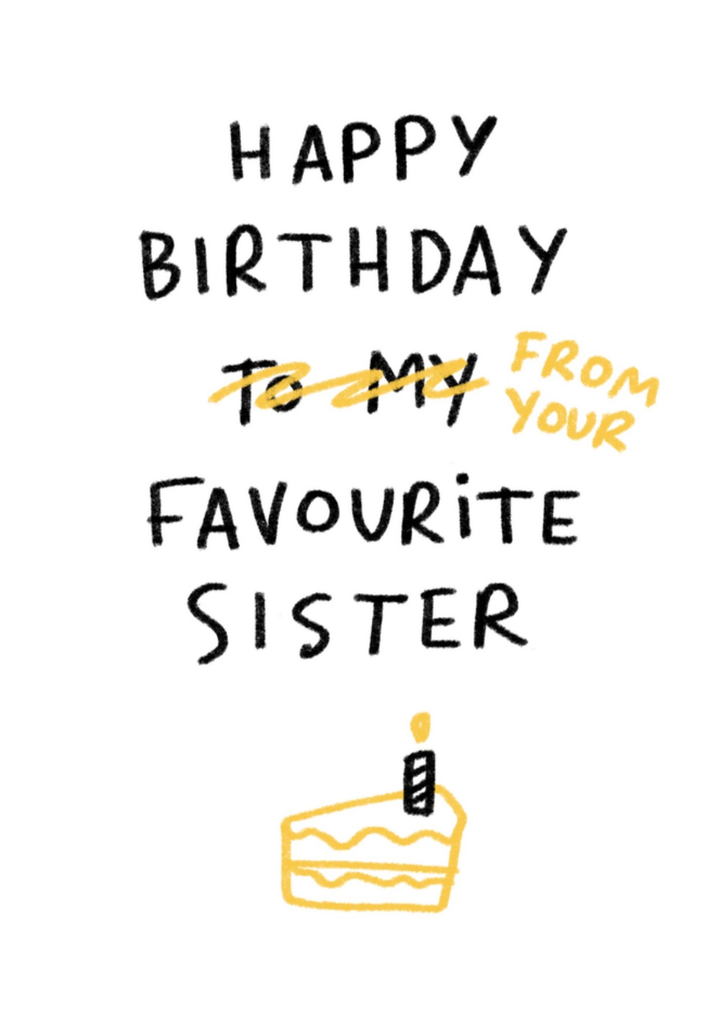 Greetz Verjaardag Zus Standard Card