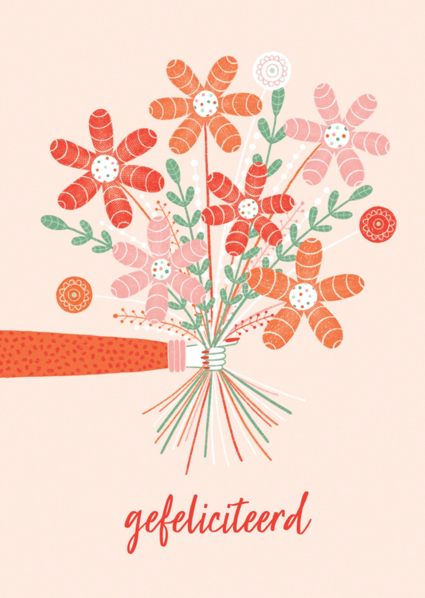 Marieke Witke Verjaardagskaart Gefeliciteerd Standard Card