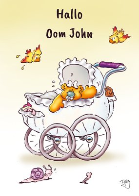 Doodles | Geboortekaart | Oom