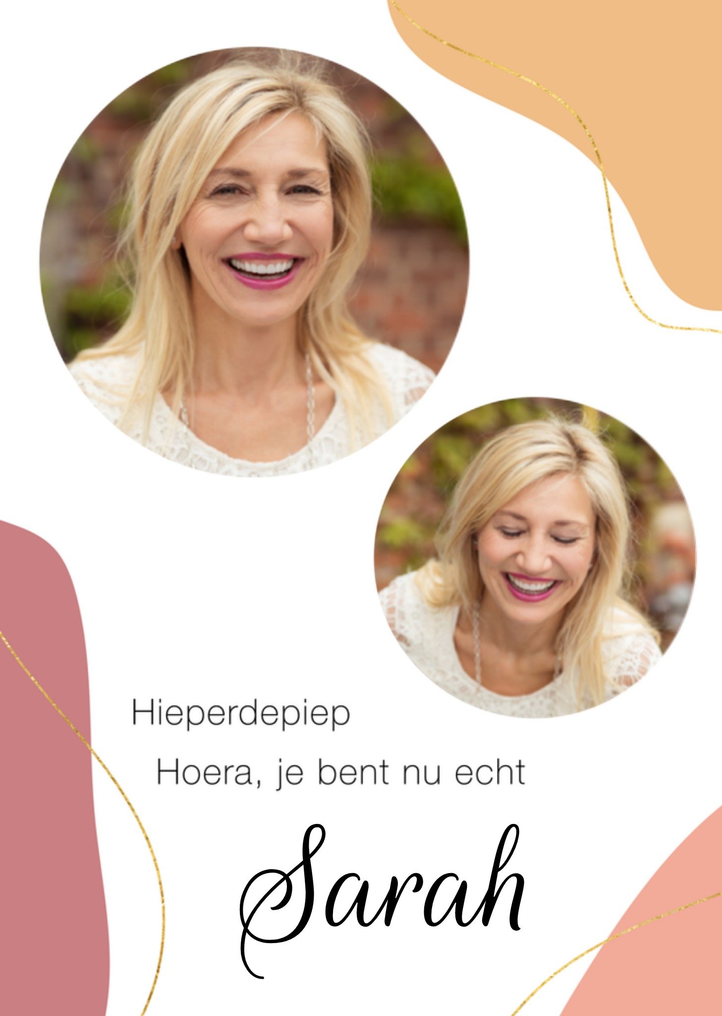 Greetz Verjaardagskaart Hieperdepiep Hoera Standard Card