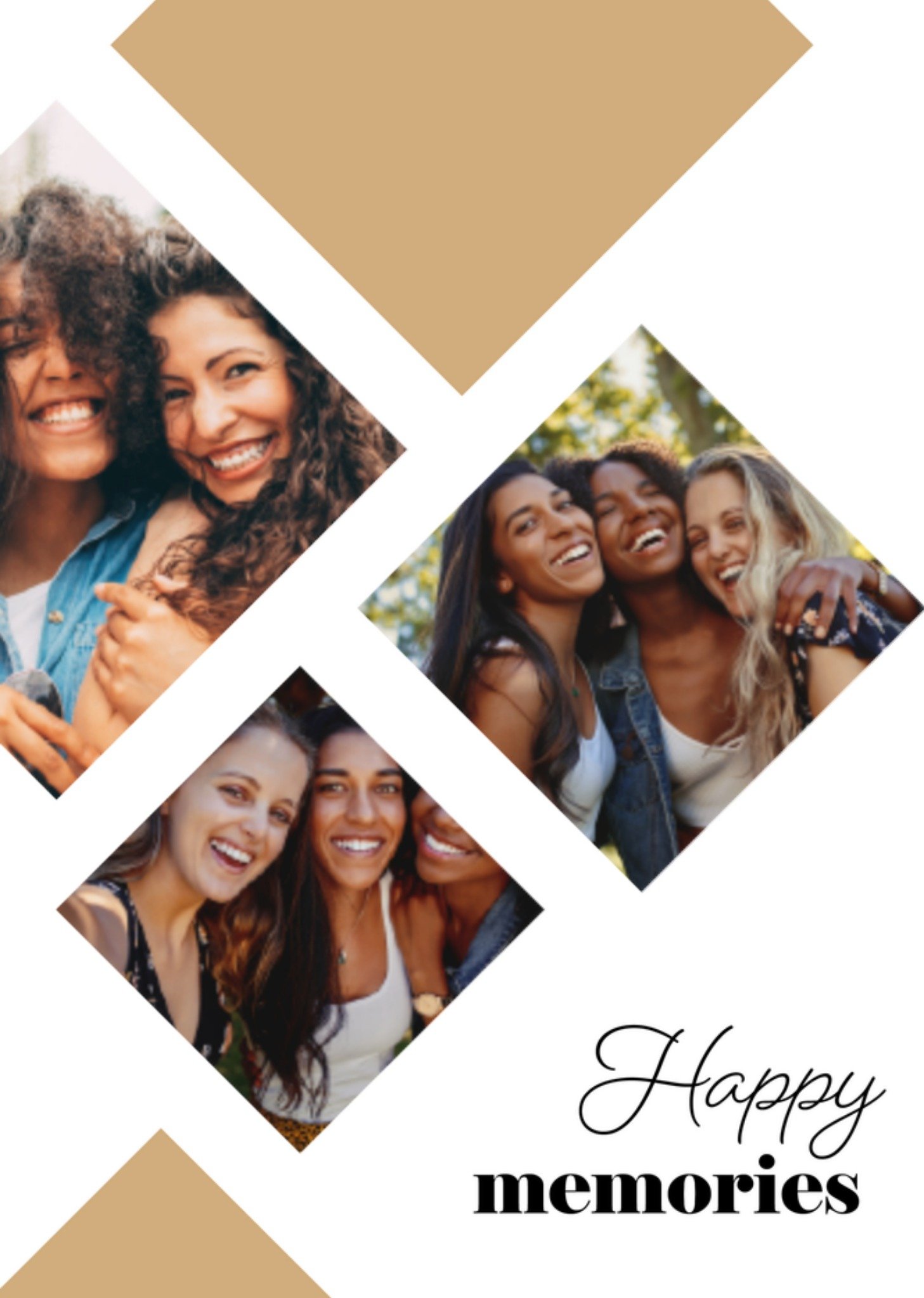 Zomaarkaart fotokaart abstract Kaart Greetz