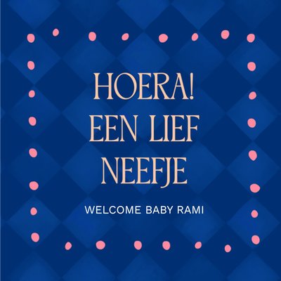 Greetz | Geboortekaart | Lief Neefje