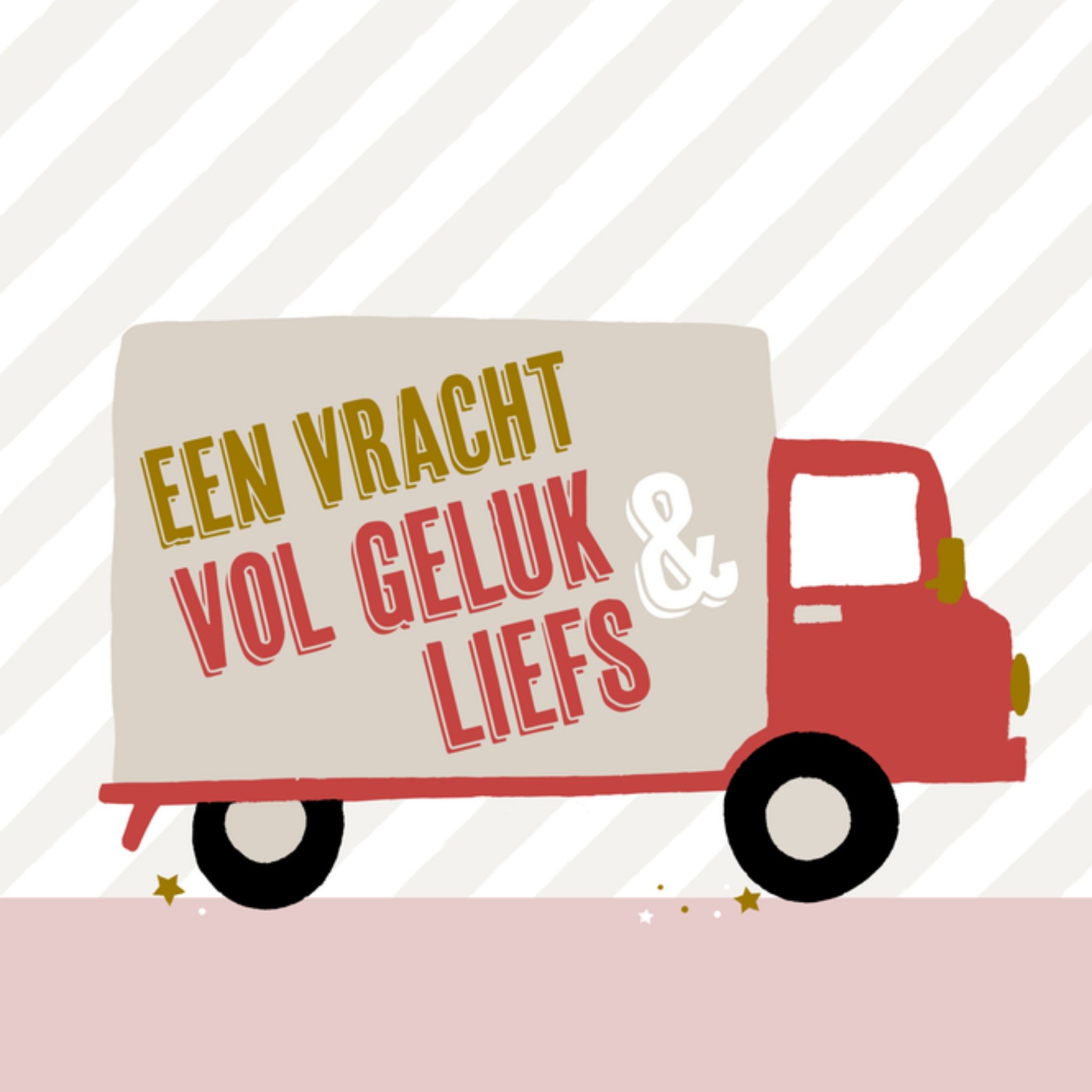 Greetz Zomaar kaart Vrachtwagen Vierkant