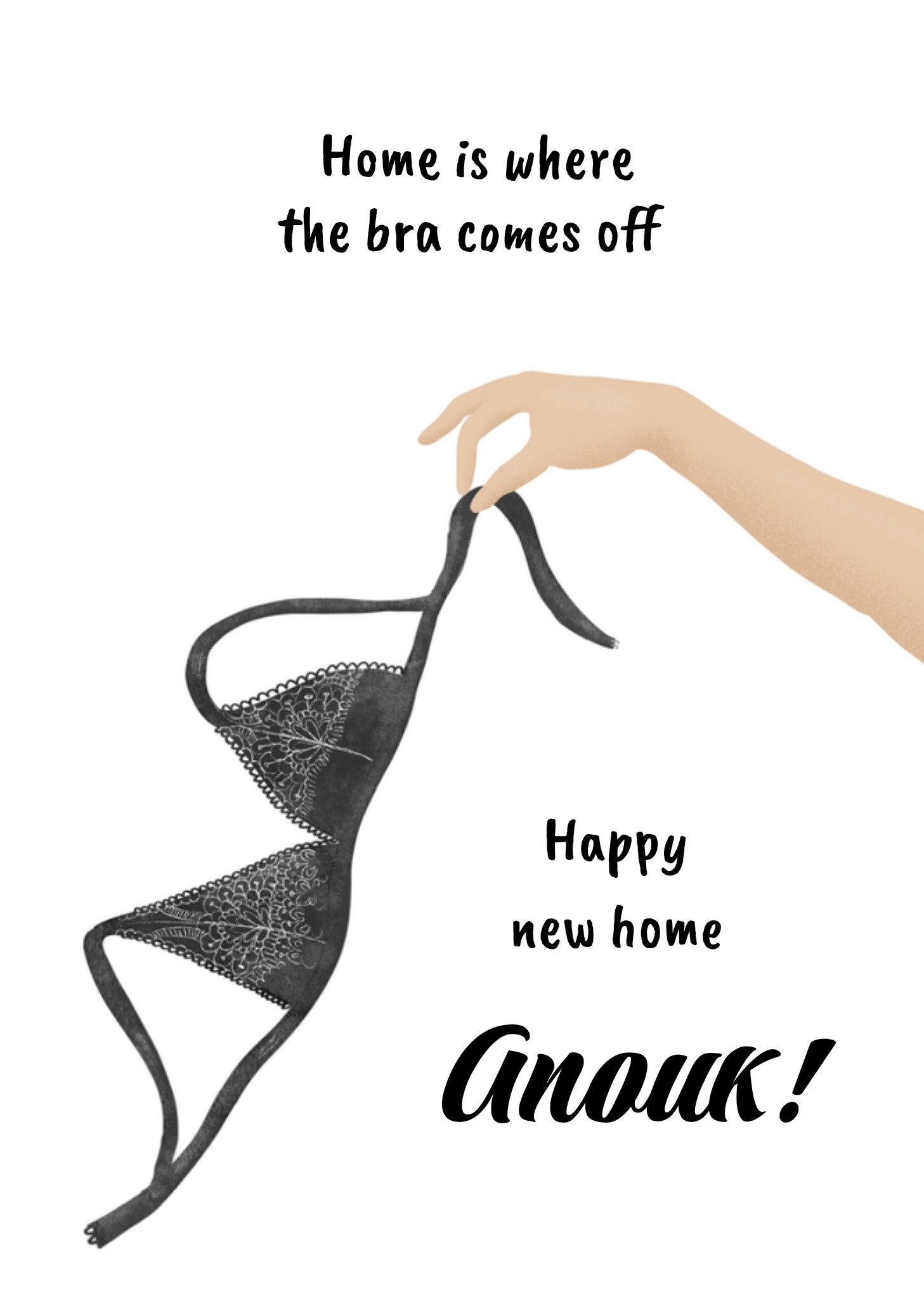 Nieuwe woning kaart Nichtje Kaart Tsjip