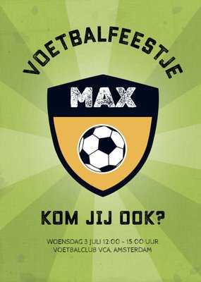 Greetz | Kinderfeestje | Voetbal