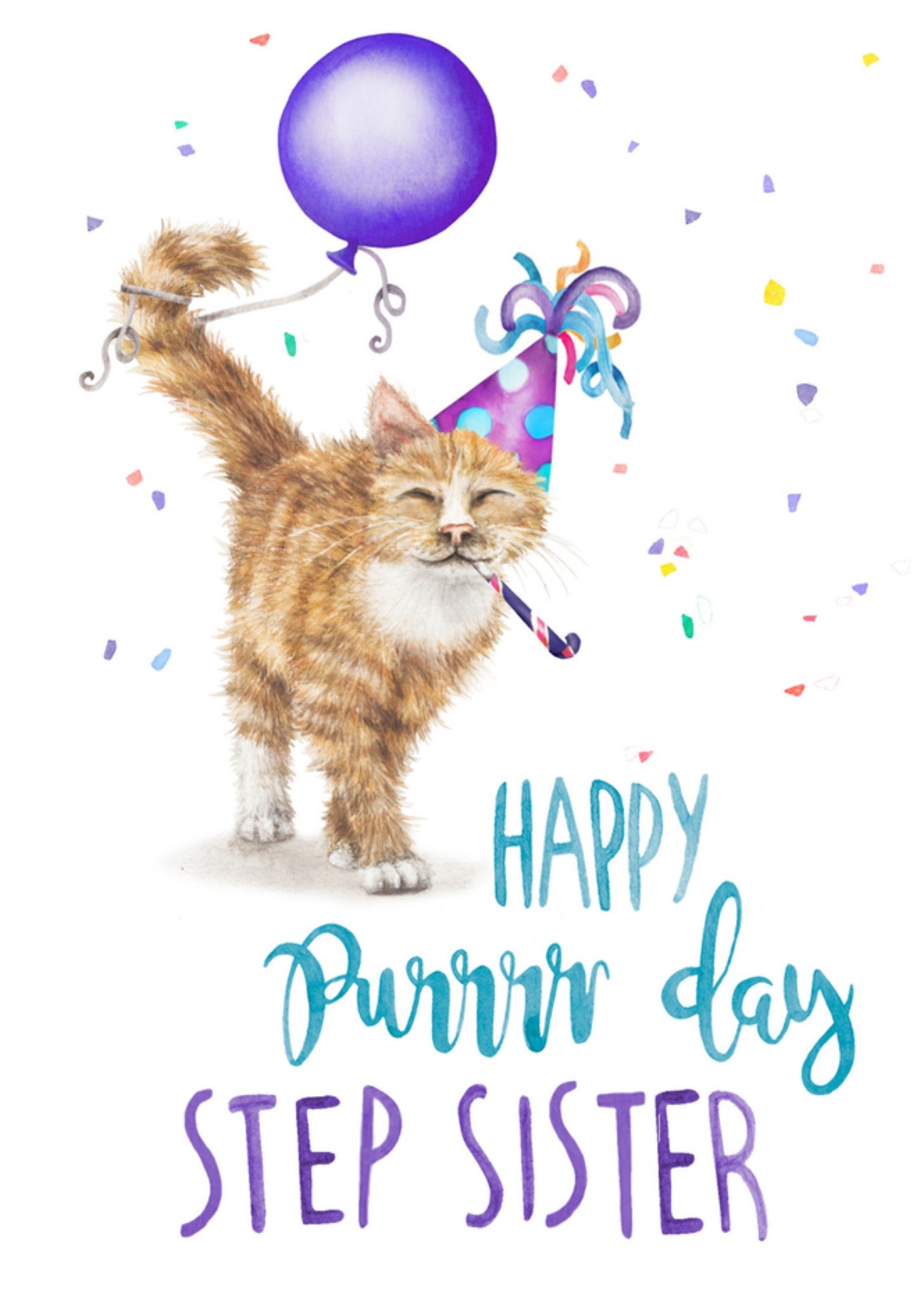 Verjaardagskaart kat bonuszusje Kaart Citrus Bunn