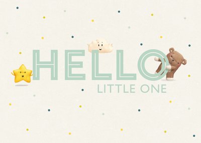 Uddle | Geboortekaart | Hello Little One